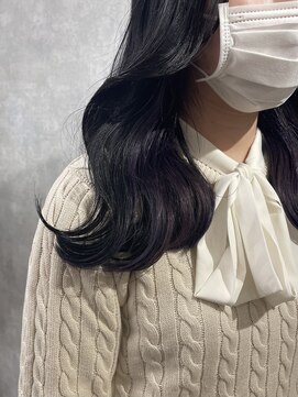 ラボヌールヘアー 宇都宮店(La Bonheur hair) 韓国風サイドバング×波巻きスタイル♪