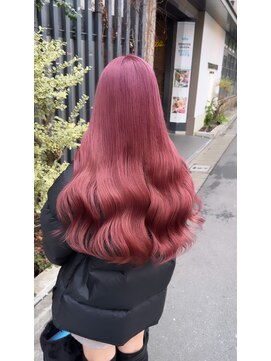 リゼル シブヤ(RISEL SHIBUYA) ブリーチ1回!大人気のピンクカラー!