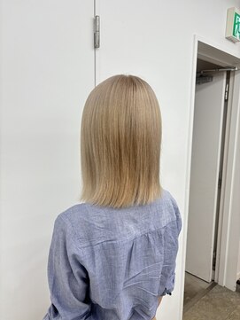 エイト 恵比寿店(EIGHT ebisu) 透明感ベージュラベンダーブラウンオリーブグレージュ