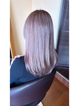 ヘア ロビー(hair Lobby) ピンクベージュ