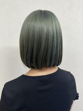 リア(Lia by KENJE) ミルクティーベージュ×タッセルボブ♪