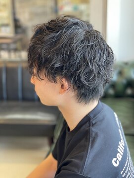 アレクサンドルオブカラーズモリノサト(ALEXANDRE OF COLORS MORINOSATO) 波巻き/スパイラルパーマ/メンズ/高橋