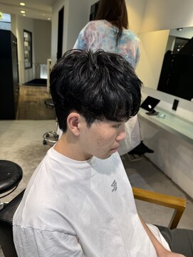 トレス(TRESS) マッシュパーマ ニュアンスパーマ 毛流れマッシュ