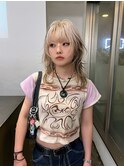 ホワイトベージュカラー