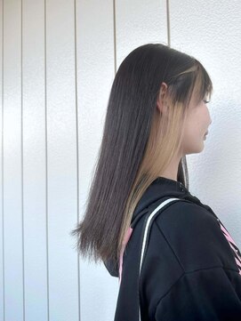 ヘアーサロン リアン 鴻巣店(hair salon Rien) 隠せるインナーカラー/ベージュ