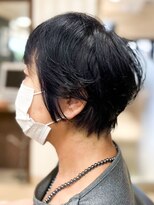 ヘアークリアー 春日部 ミセス 首元すっきり ふんわり丸みショートスタイル