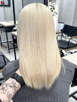 ロウル 渋谷(LOWRL)&nbsp;つやさらホワイトブロンド/ブリーチ2回～3回