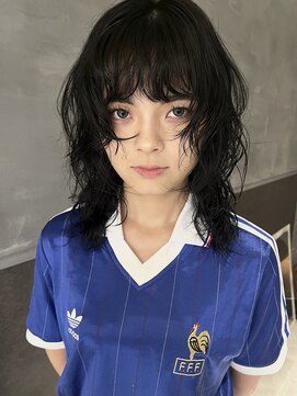 キャロルガーデンズ ボコカ 表参道(Carroll Gardens bococa) ミディアムパーマ、ニュアンスパーマ