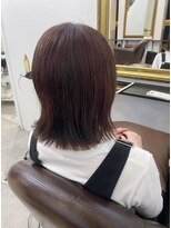 グランドライン(GRAND LINE)&nbsp;《GRANDLINE友田千栄》ブリーチ無しローズブラウンカラー