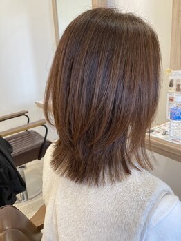 アリラドゥエ(ALiLa Due)の写真/その日だけじゃない◎サロン帰りのキレイが続く再現性の高いカットで普段のスタイリングも簡単×キレイ*