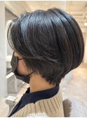 似合わせショート/グレージュ