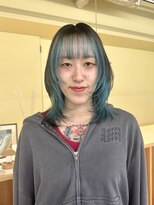 ロジェ(loje)&nbsp;【loje】レイヤーカット/ブリーチカラー/ミニウルフ