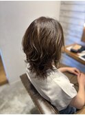 ミディアムパーマ