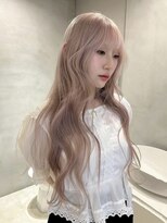 ペレ アネックス 大阪梅田茶屋町店(PELE ANNEX)&nbsp;くびれヘア/アプリコットオレンジ/夏のヘアアレンジ/梅田