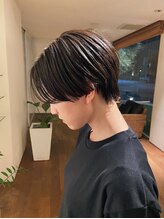 トップヘアー スパアンドリラクゼーション 安城(spa&relaxation)&nbsp;ハンサムショート髪型20代30代40代前髪あり前髪無し面長丸顔