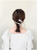 編みおろしアレンジ