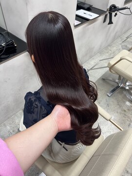 ワンラヴェストヘアオルシェット 長野駅(One Lovest Hair olchette) blood cherry