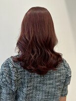 ファムバイアヴァンス(Femme by AVANCE.)&nbsp;やわらかチェリーブラウンロング暗めカラー