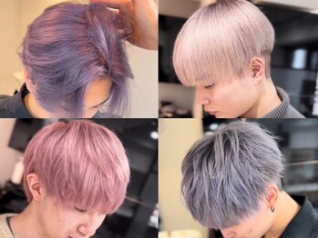 PSY【サイ】髪質改善/ケアブリーチ/ダブルカラー/ハイトーン【12/1NEW OPEN(予定)】の写真/【池袋NEWOPEN】メンズカット・ハイトーンカラーならお任せ！高い技術力で理想を叶えます！