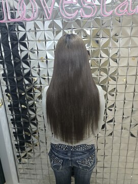 ラブスタシー 名古屋栄(Lovestasy) シールエクステでもう少しだけ長さだし