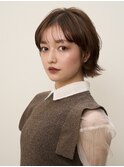 くびレイヤーボブ/20代30代40代50代大人可愛いヘア　恵比寿