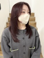 ヨーク(YOKE)&nbsp;【 YOKE 】ピンクブラウン結べるレイヤー顔まわり