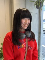 オムズ(OM's) ミディアムレイヤー/ハッシュカット/前髪