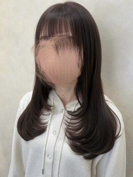 ジーナ 南草津(Zina) 髪質改善＊レイヤースタイル＊ブラウンカラー