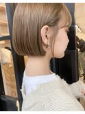 ココアベージュ/クラゲヘアー/オリーブグレー