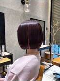 内巻きボブ