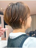似合わせカット30代40代50代ショートボブくびれレイヤーカット