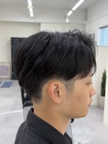 ブリードトウキョウ 亀戸店(BRYD TOKYO)&nbsp;ツーブロック刈り上げセンターパートマッシュ