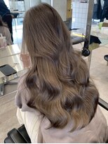 サンクマーケット 渋谷(cinq MARKET) 原宿ブリーチダブルカラーミルクティーグレージュグレーアッシュ