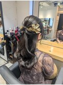 結婚式ヘアセット【藤沢/アレンジ/ダウンスタイル】