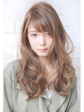 ボニークチュール(BONNY COUTURE) ひし形シルエットゆる巻きロング