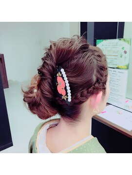 ヘアメイク アフェクト(hair make afe'cto) UPスタイル
