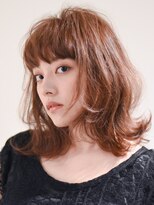 スノッブリコ(snob rico)&nbsp;【snob rico】ワイドバング×透明感カラー[高橋アヤ]