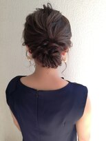 プラタナス 国分寺南口店(PLATANUS)&nbsp;ゆるっとシニョンアップスタイル♪