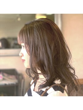 ヘアメイクライン(hair make LINE) ふわゆるミディアム