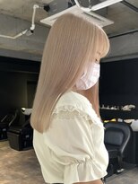 リンドトウキョウ ウメダ(LINDO TOKYO)&nbsp;my38_ホワイトピンクブロンド/ハイトーンカラー/Wカラー