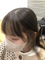 アグ ヘアー ジネス 米沢金池店(Agu hair jines)&nbsp;インナーカラーで可愛いさUP!