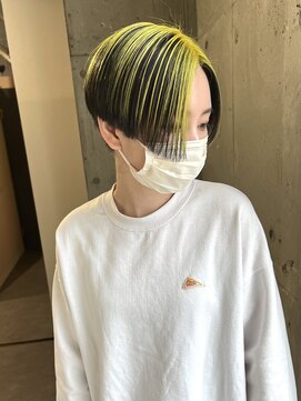ラニヘアサロン(lani hair salon) イエロー&ブラック【天神/大名】
