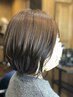 カット＋透明感カラー　￥9000(会話少なめ)