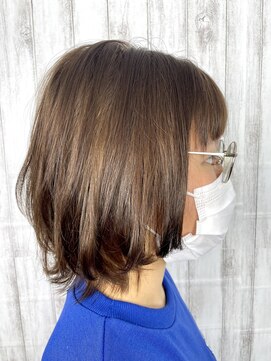 ビューティドレッセヤマノ 池袋パルコ(Beauty Dresse YAMANO) 【ダブルカラー】【ウルフカット】キャラメルベージュカラー