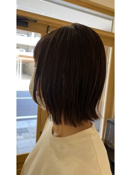 ヴィスコ(visco) おしゃれの定番切りっぱなしボブ＊スタイリング簡単