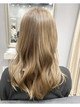 レイドバック(LAID BACK) 【代官山美容室】ミルクティーベージュ☆