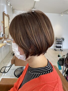 ゲリール 中野店(guerir hair+care) 丸みショート