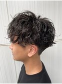 MEN’S HAIR*メンズ波巻きパーマ