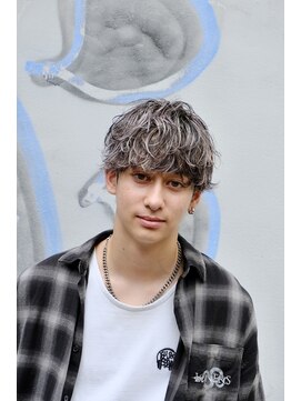 ビカムメンズヘアー 栄店(become men's hair) 2way波巻きスパイラルパーマ刈り上げマッシュ名古屋栄メンズヘア