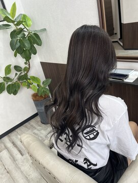 ベルヘアーデザイン 堺東(Belle hair Design) アッシュ/ブラック